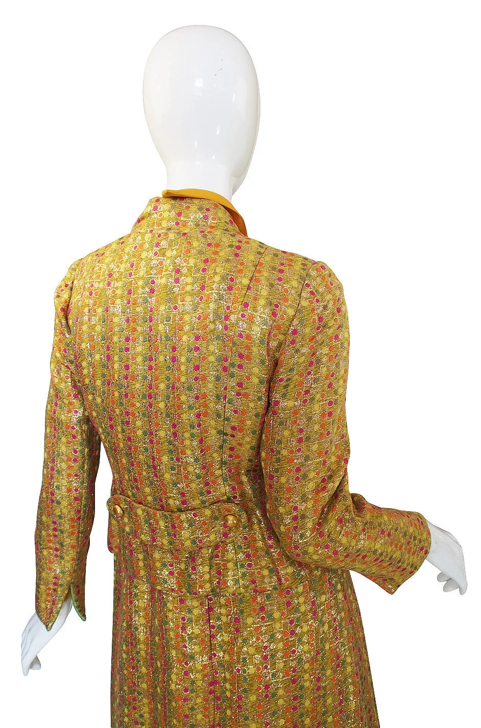 1960s Maggy Reeves Custom Metallic Suit
