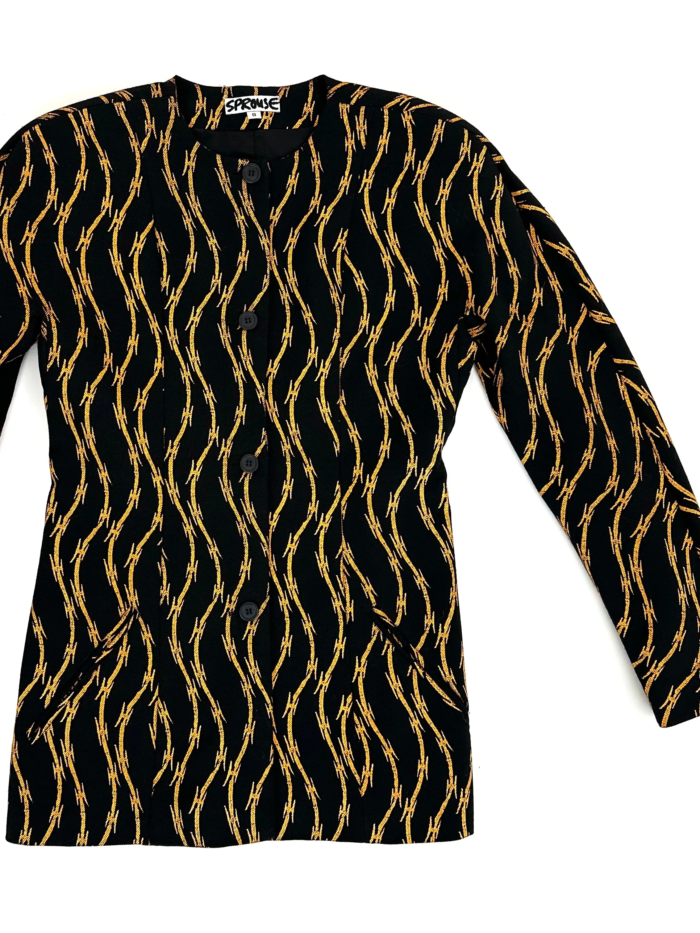 1988 Stephen Sprouse Barb Wire Blazer