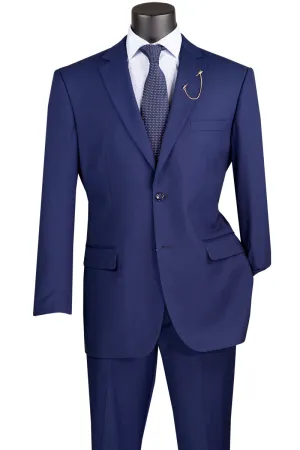 2 Piece Suit with 2″ Adjustable Waist Band (Patriot Blue) F-2C900