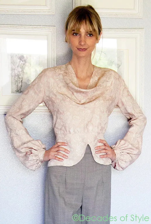 #3102    1930s Matinee Blouse