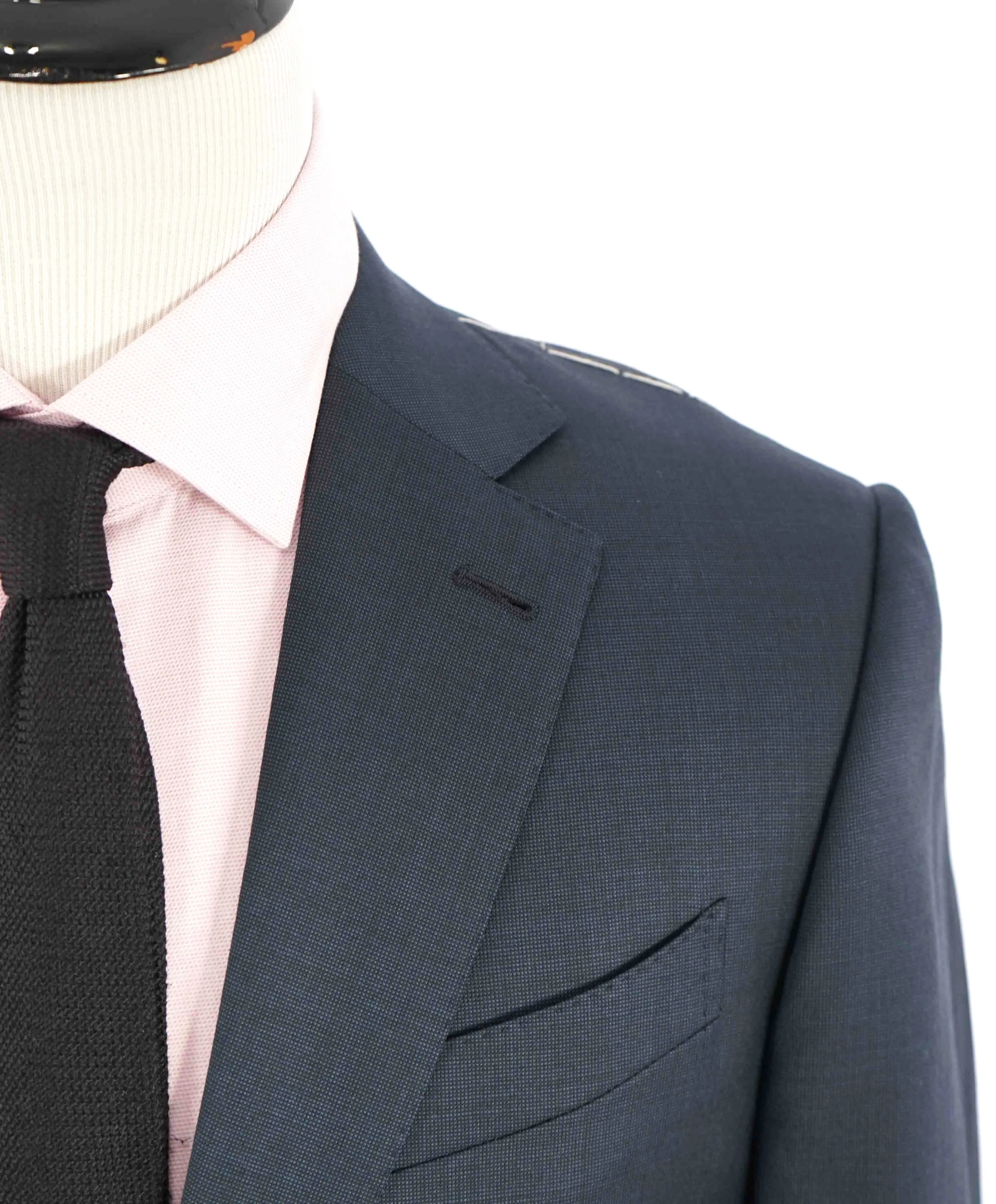 $3,250 ERMENEGILDO ZEGNA - "MULTISEASON" *Closet Staple* Teal Blue Suit -40L