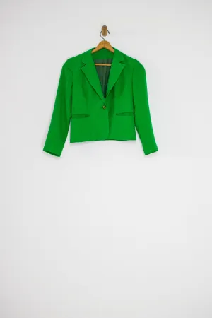 80’s KELLY GREEN BLAZER / SMALL