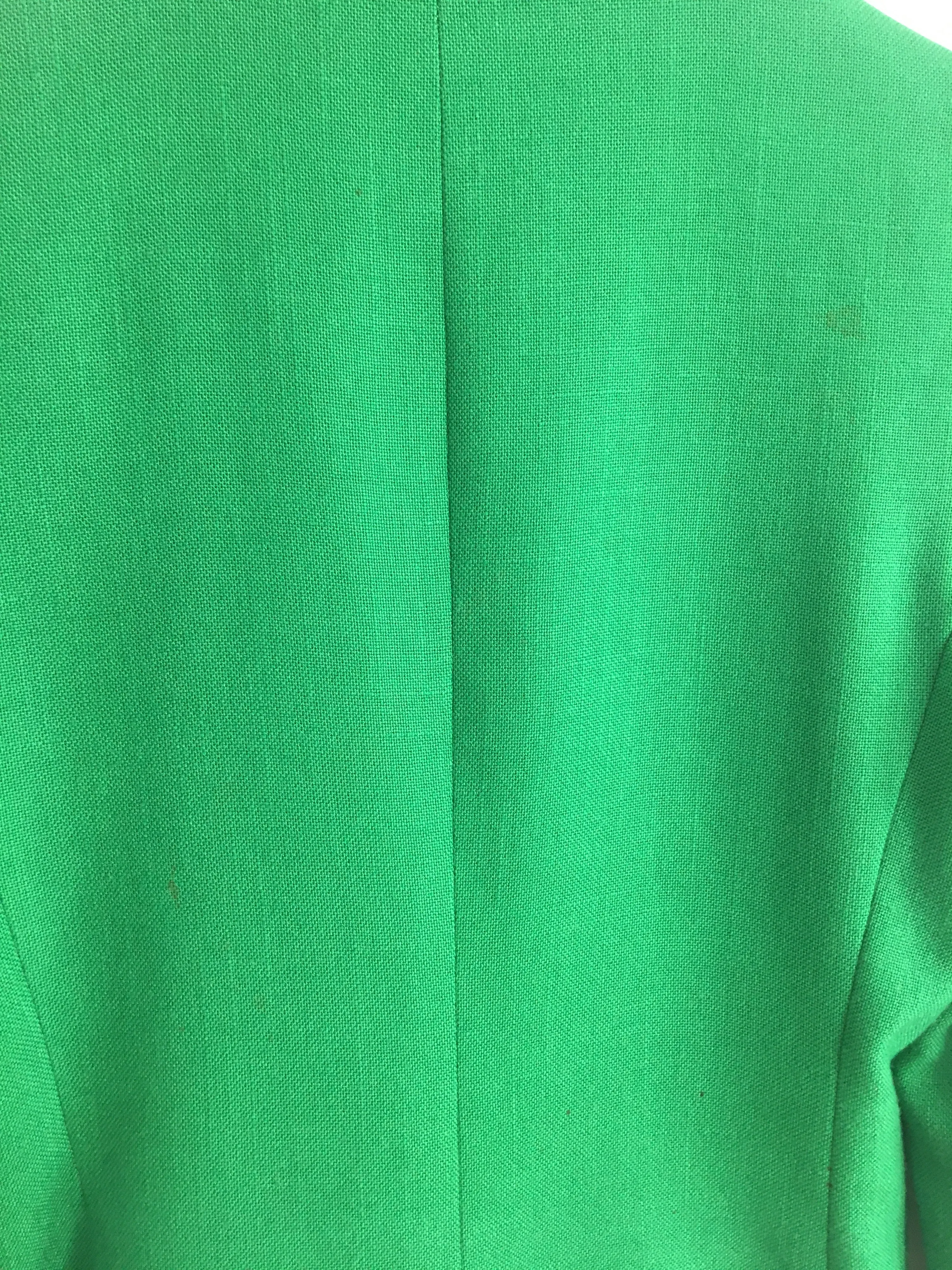 80’s KELLY GREEN BLAZER / SMALL