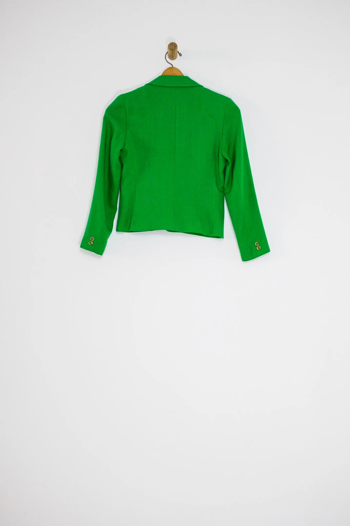 80’s KELLY GREEN BLAZER / SMALL