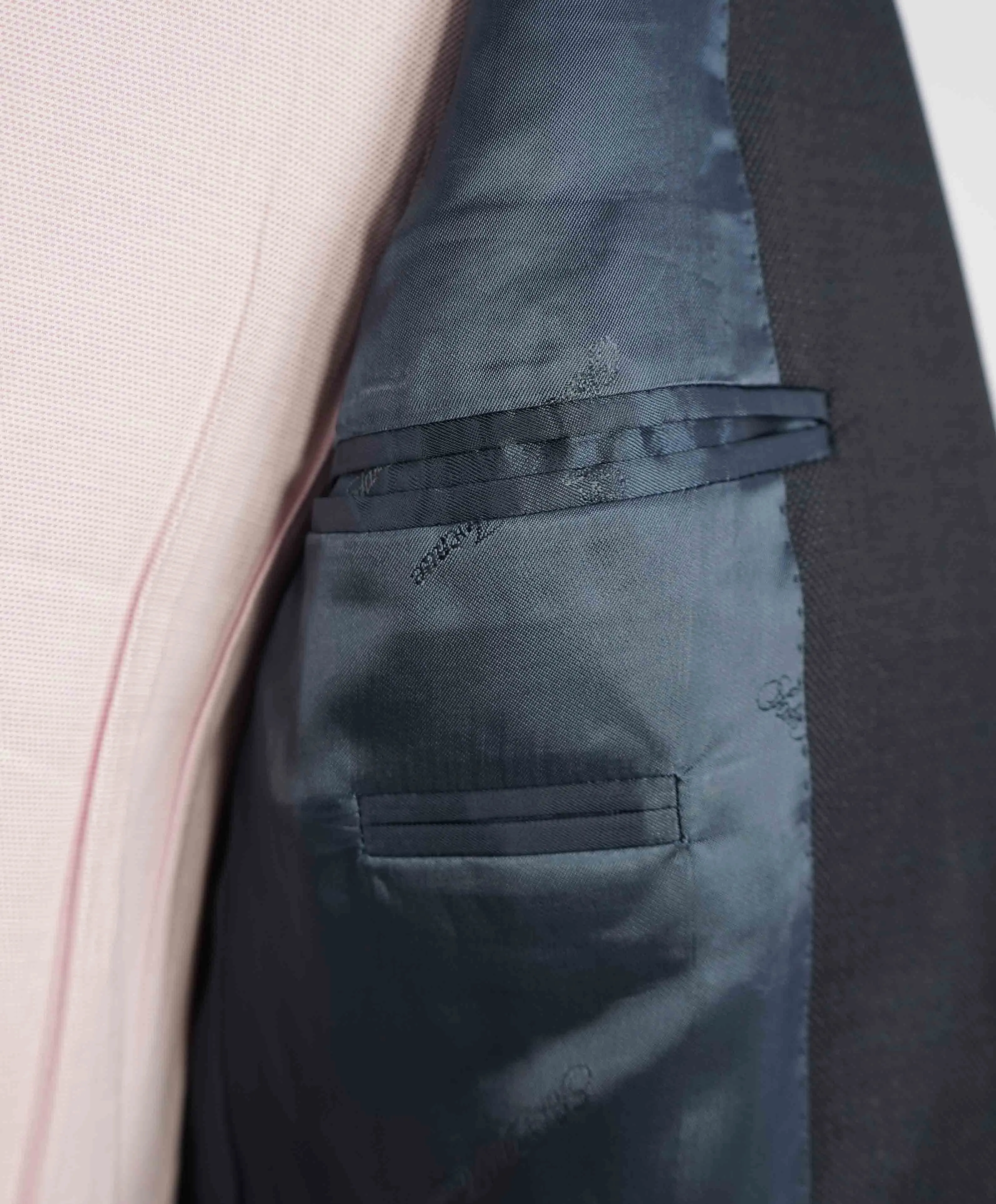 $995 ERMENEGILDO ZEGNA - By SAKS FIFTH AVENUE Blue Wool Blazer- 40R