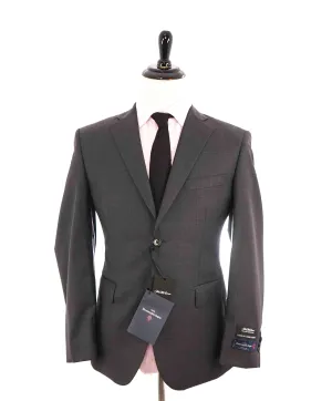 $995 ERMENEGILDO ZEGNA -By SAKS FIFTH AVENUE Gray Windowpane Blazer-40S