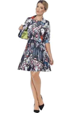 Adult Womens Zombie Stand Out Suit