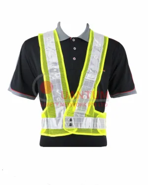 Al-Gard Adjustable High Visibility Jacket / Vest with LED Lights