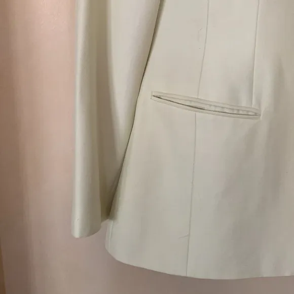 Ann Taylor light green silk blazer size 8
