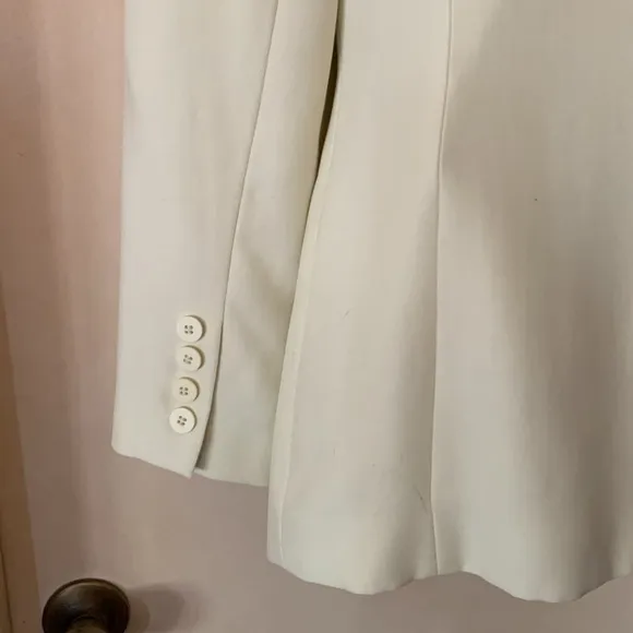 Ann Taylor light green silk blazer size 8