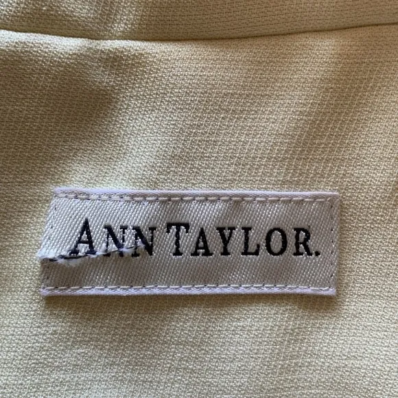 Ann Taylor light green silk blazer size 8