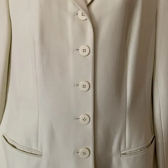 Ann Taylor light green silk blazer size 8