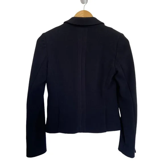 Anthropologie Cartonnier Fitted Black Blazer