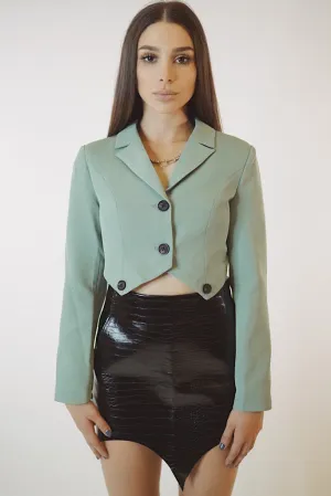 Aqua Crop Blazer