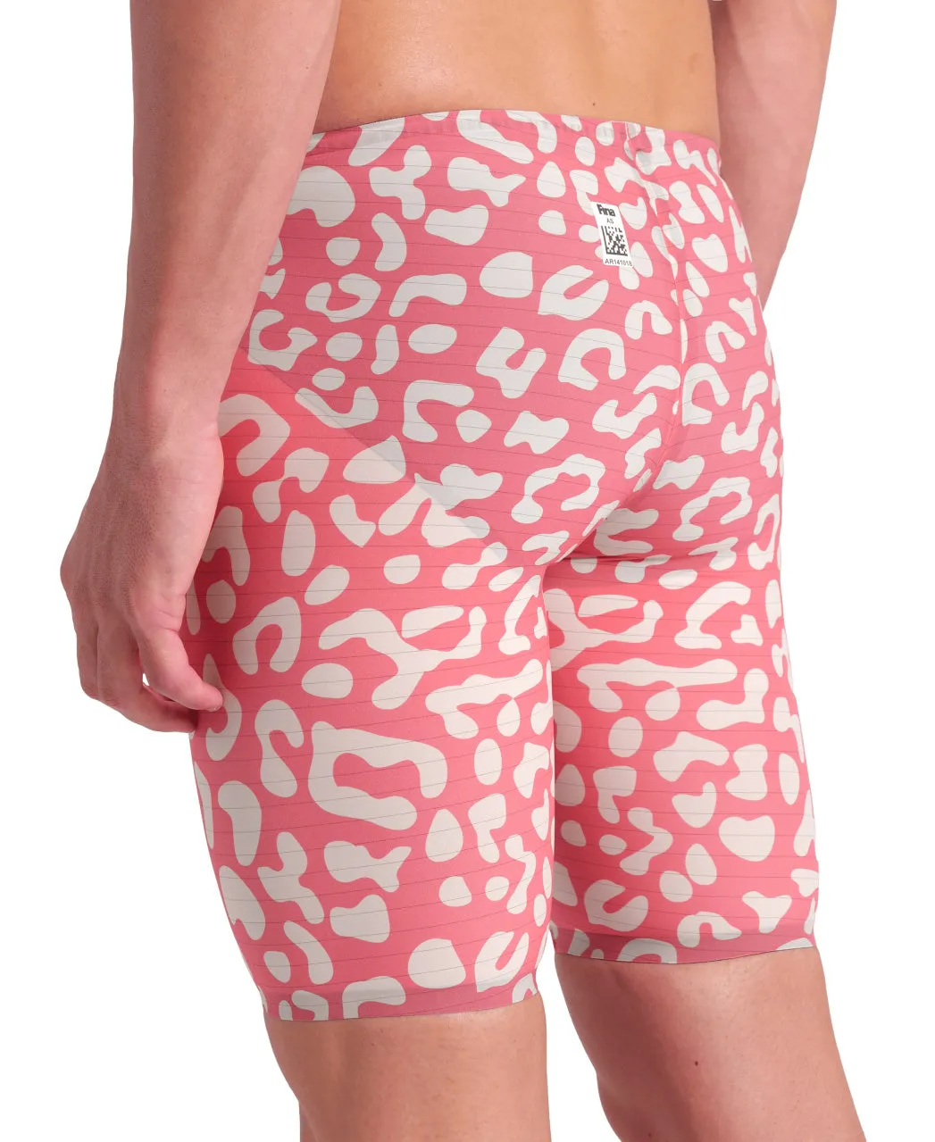 Arena Men's Carbon Air2 LE Jammer Leopard Skin Geranium