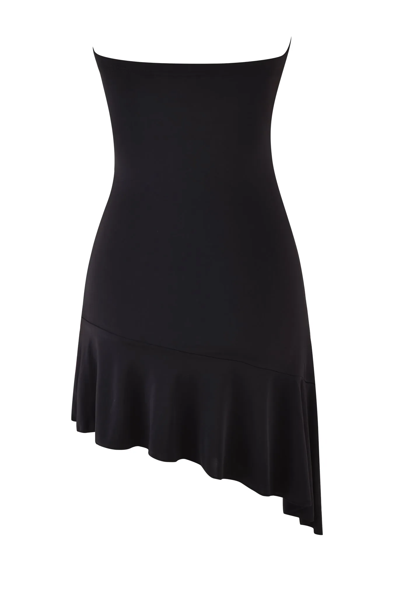 ARLY MINI DRESS - BLACK : PASTEL PINK