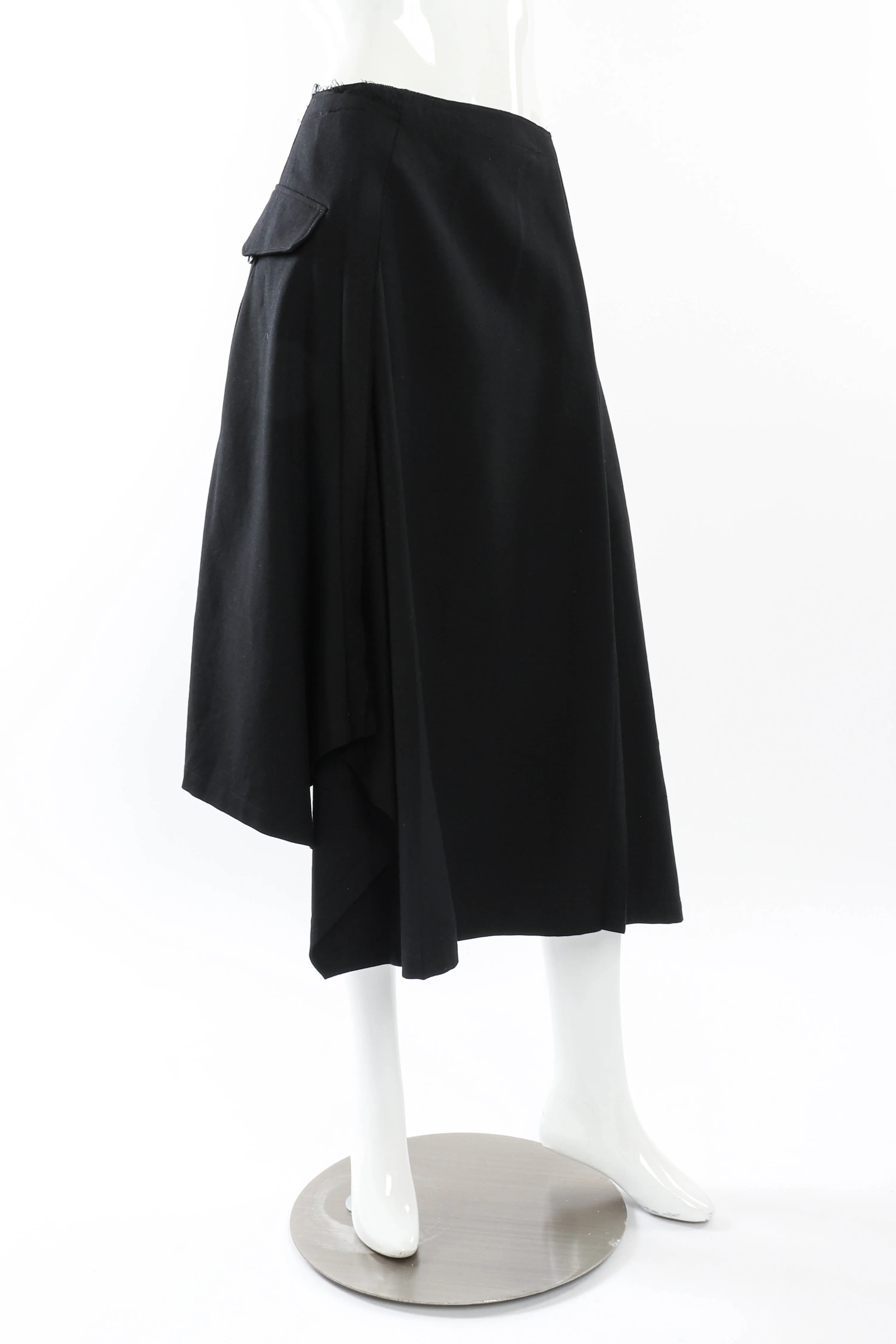 Asymmetric Hem Skirt