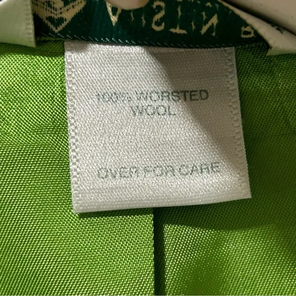 Austin Reed London New York Women’s Green Wool Blazer Size 16