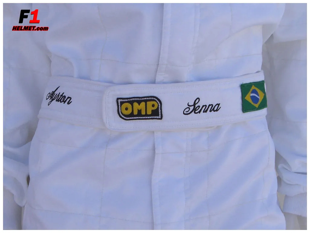 Ayrton Senna 1993 Replica racing suit / Masters Paris Bercy