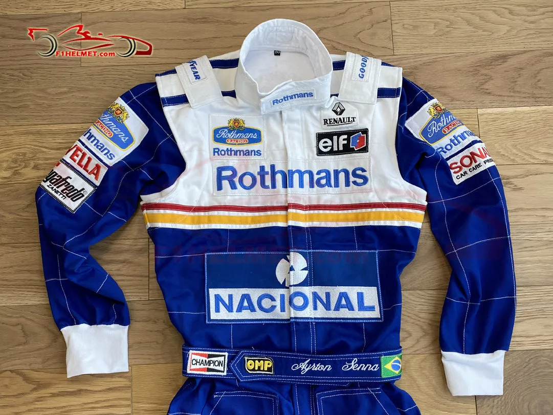 Ayrton Senna 1994 Replica racing suit / Williams F1