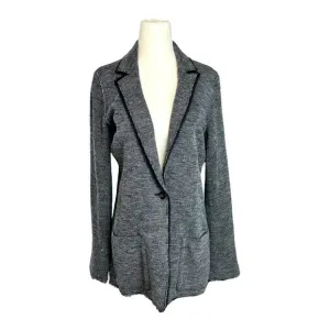 Banana Republic Wool Blend Lightweight Blazer in Grey