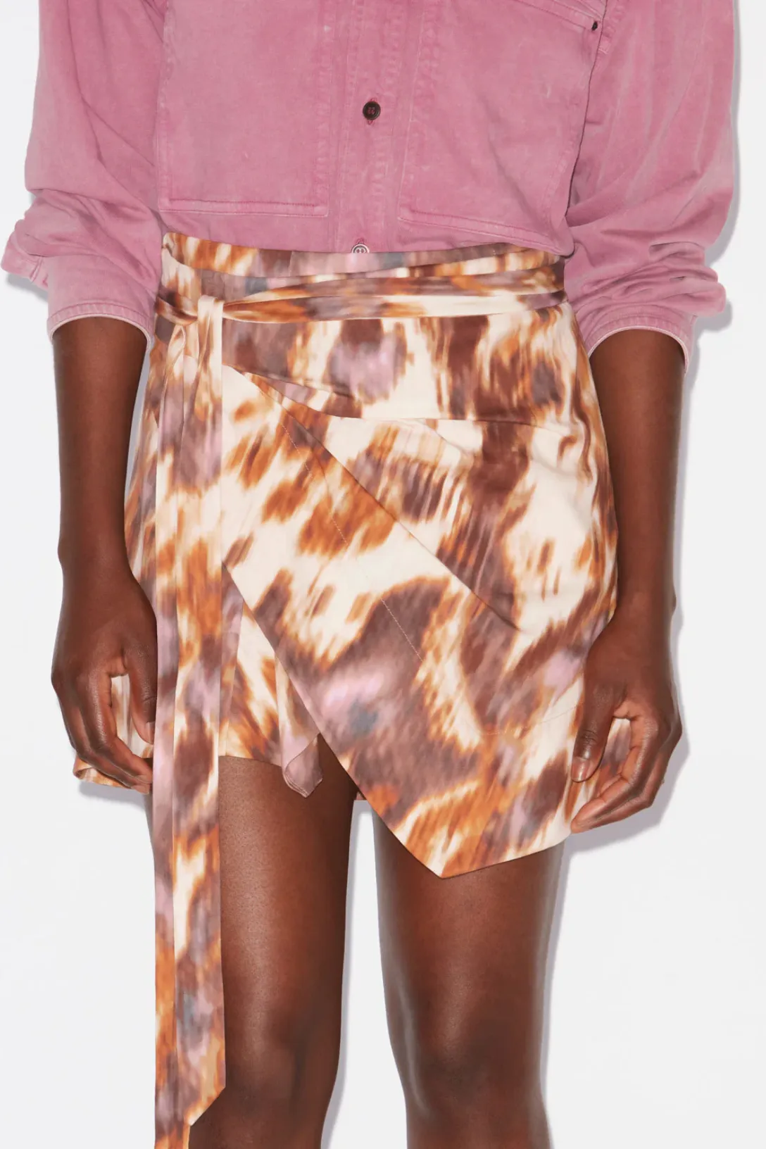 Berenice Skirt | Ecru-Ochre