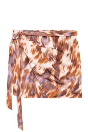 Berenice Skirt | Ecru-Ochre
