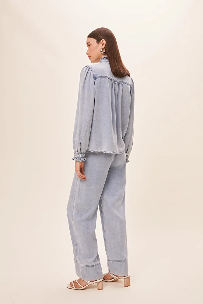 Blue Blouse Lorena