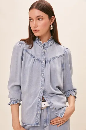 Blue Blouse Lorena