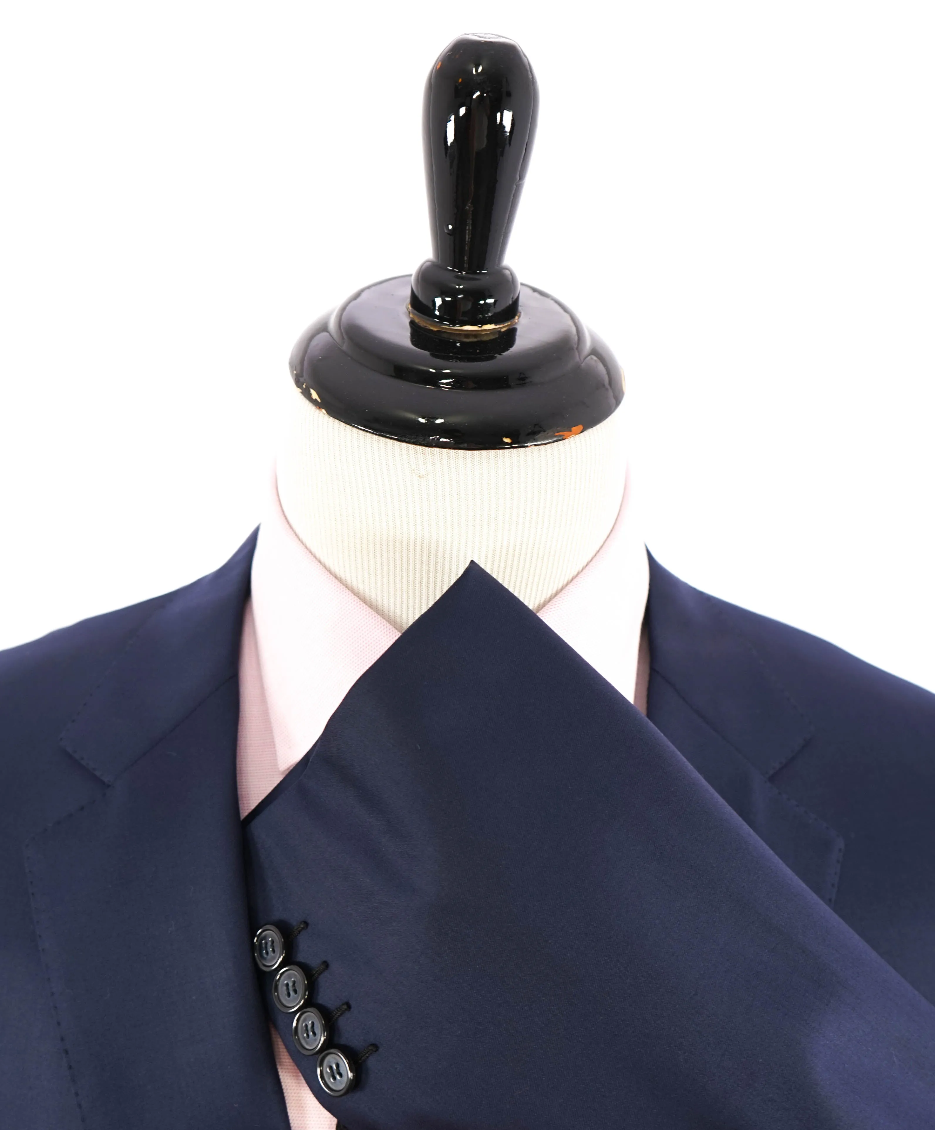 BRIONI - NAVY 160'S 2-Button "COLOSSEO" Hand Made In Italy Blazer - 54R US