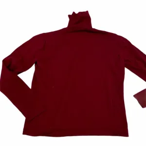 Burgundy merino wool sweater. Talbots.