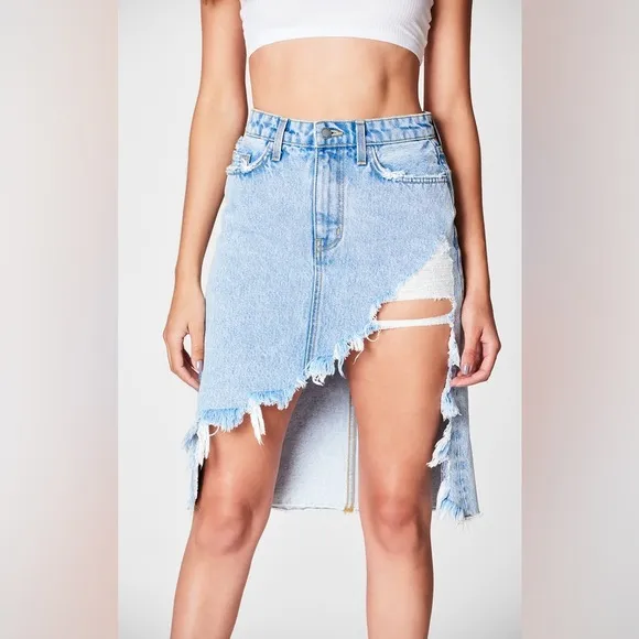 Carmar - TRENTON IRAS ASYMMETRICAL HIGH CUT OUT SKIRT