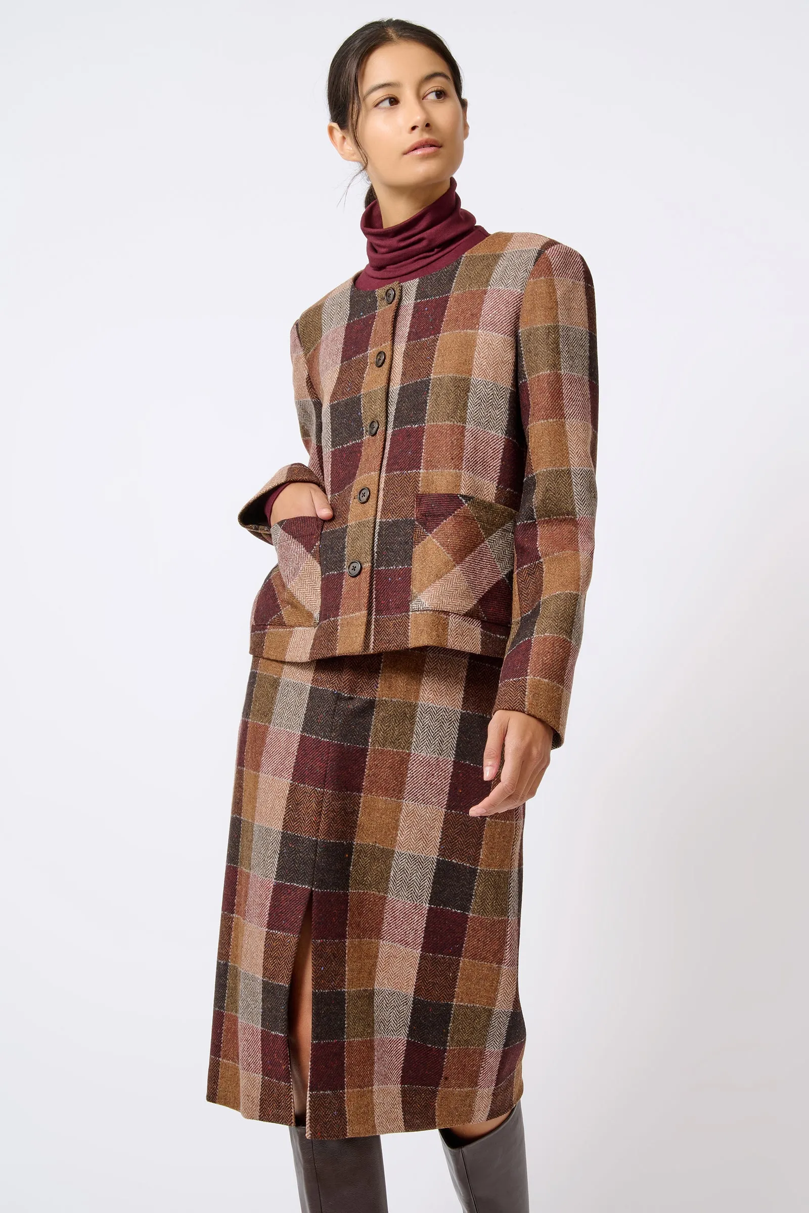 Caroline Trouser Skirt - Patchwork