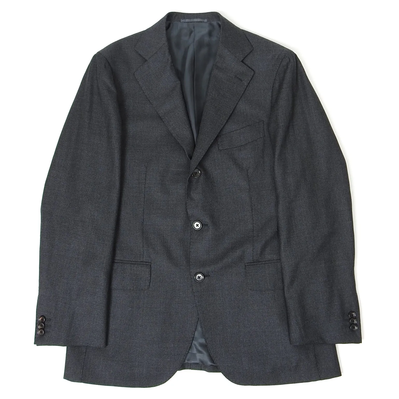Cavour 2 Piece Wool Suit Grey Size 48