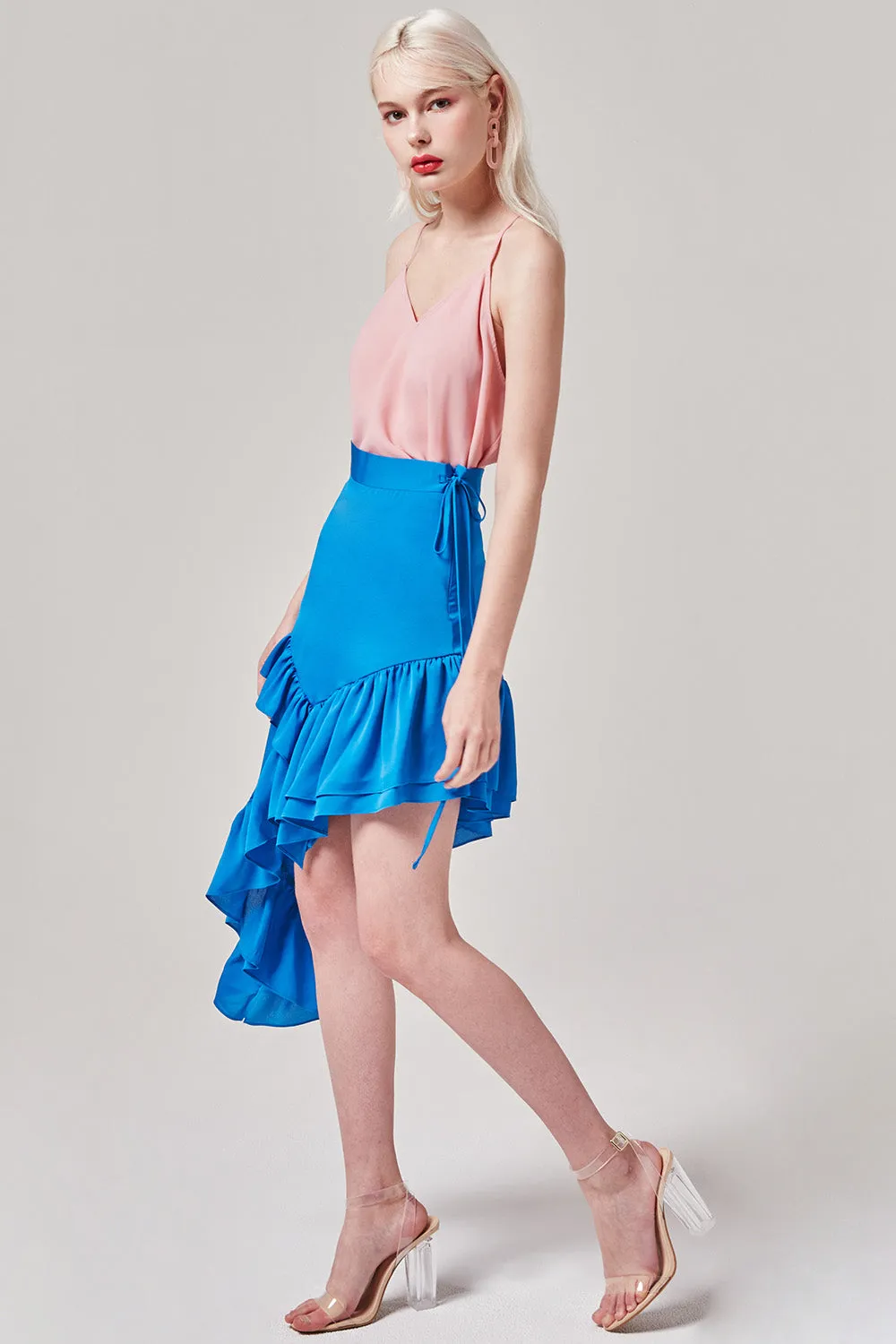 Cecilia Satin Feel Skirt
