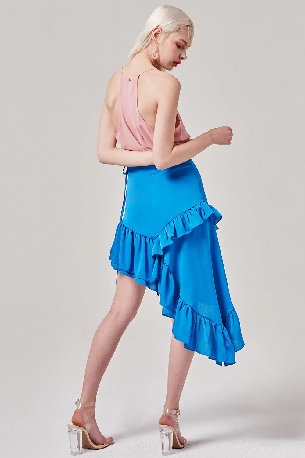 Cecilia Satin Feel Skirt