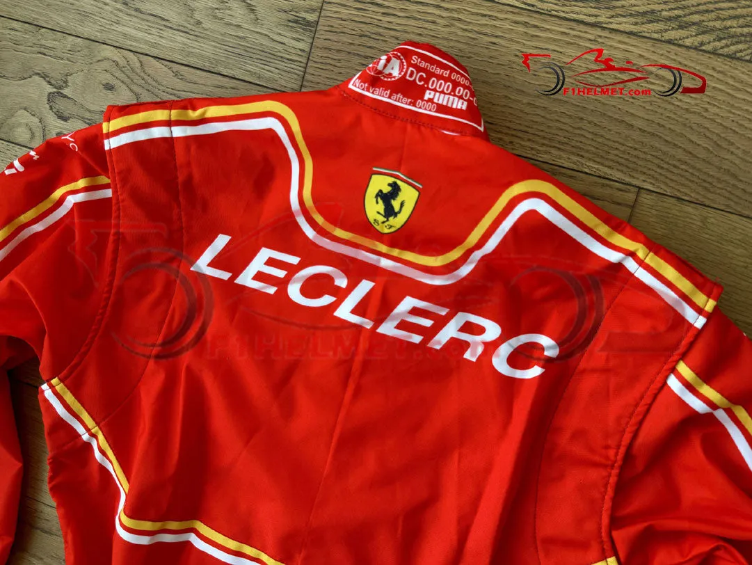 Charles Leclerc 2024 Racing Suit / Ferrari F1