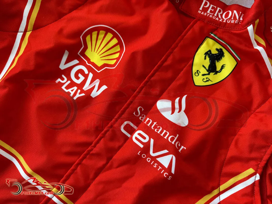 Charles Leclerc 2024 Racing Suit / Ferrari F1