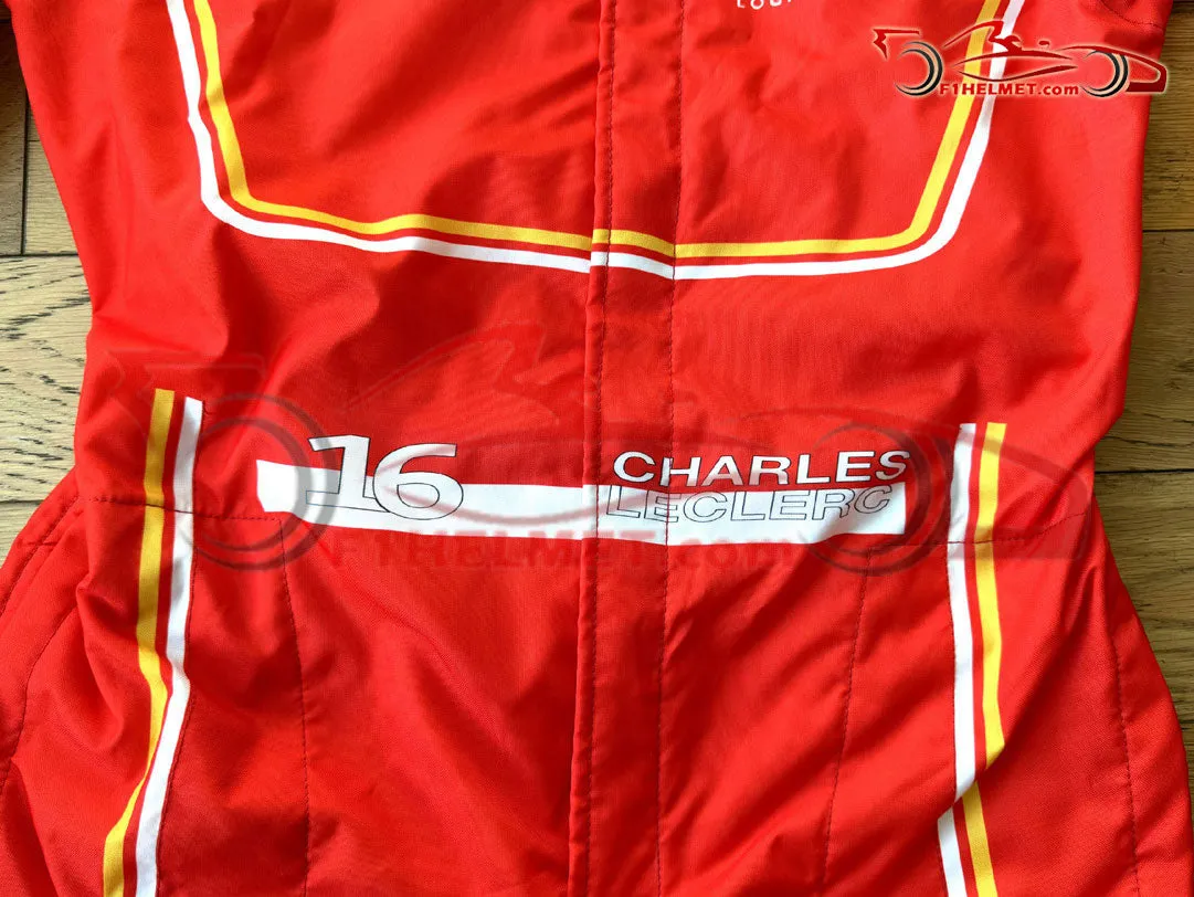 Charles Leclerc 2024 Racing Suit / Ferrari F1