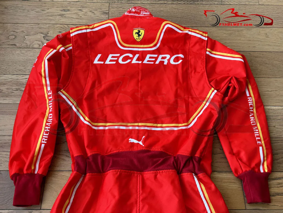 Charles Leclerc 2024 Racing Suit / Ferrari F1