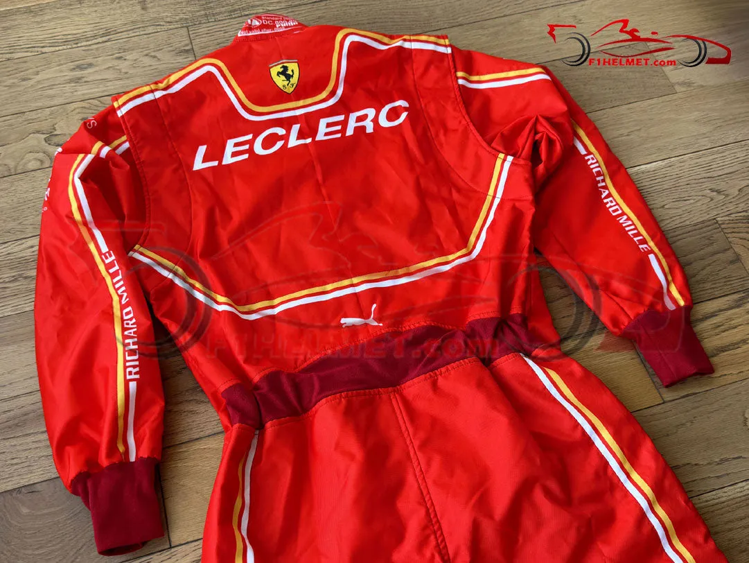 Charles Leclerc 2024 Racing Suit / Ferrari F1