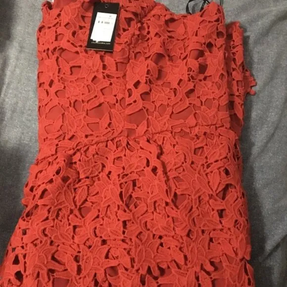 City chic dulce red dress Illustrious 22 XL NEW NWT