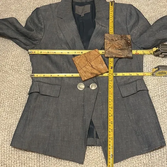Classiques Entier Double Breasted Fitted Blazer Jacket Sz S