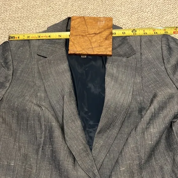 Classiques Entier Double Breasted Fitted Blazer Jacket Sz S