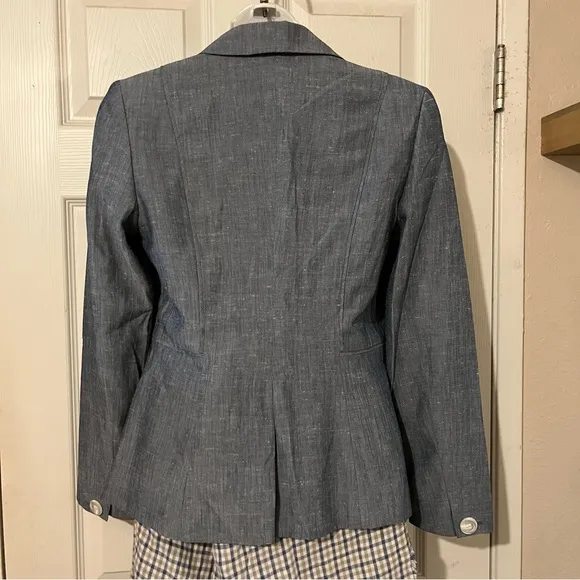 Classiques Entier Double Breasted Fitted Blazer Jacket Sz S