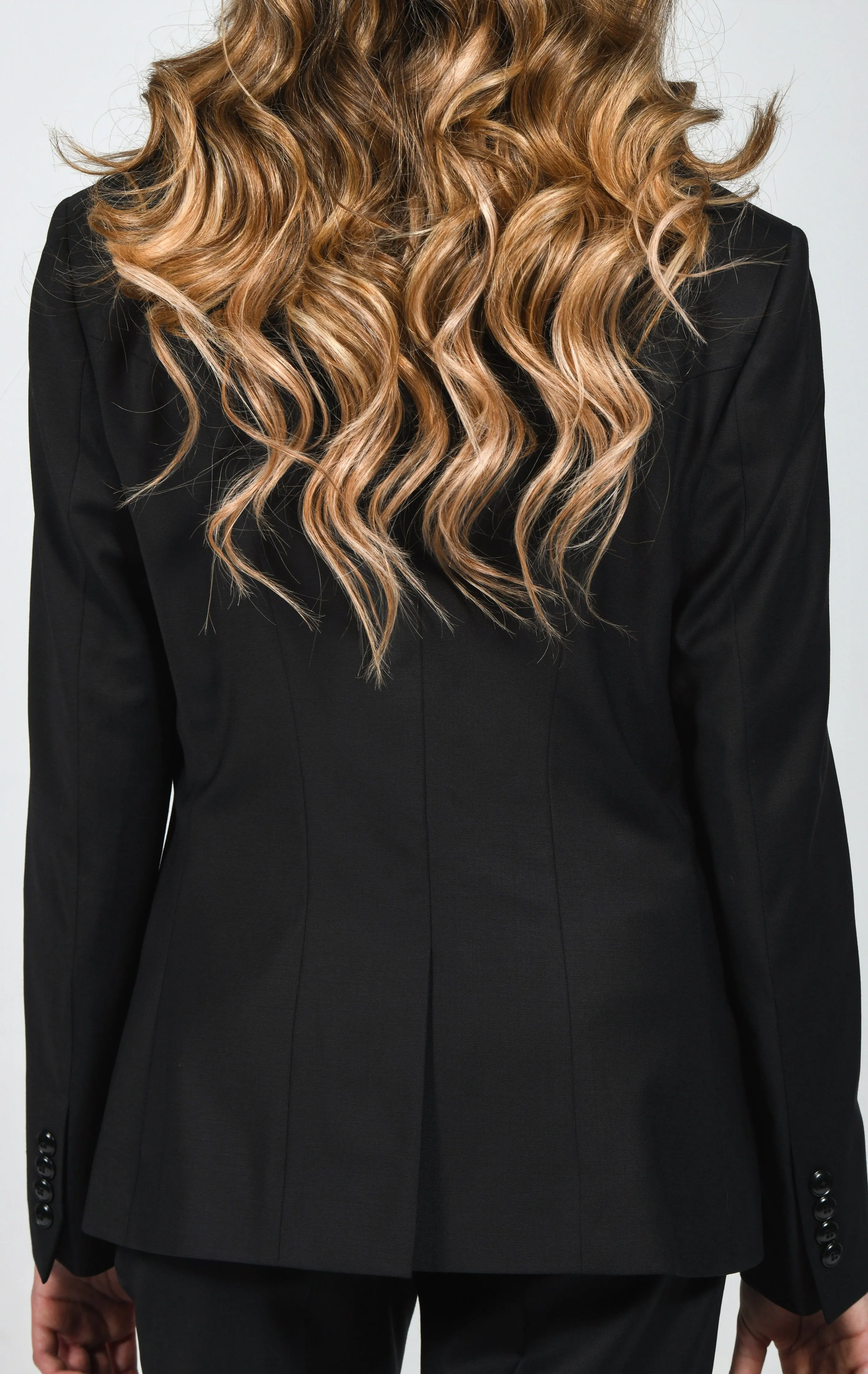 Cosiani Women’s Black Wool Blazer