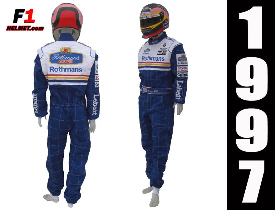 Damon Hill 1997 Replica racing suit / Williams F1