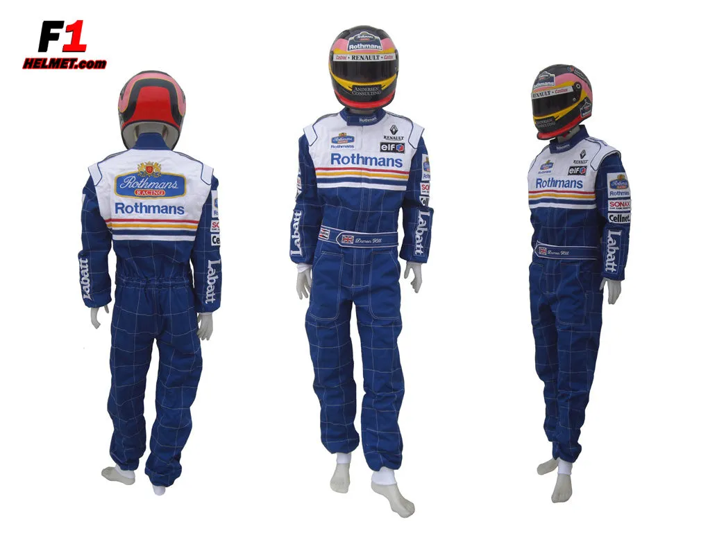 Damon Hill 1997 Replica racing suit / Williams F1