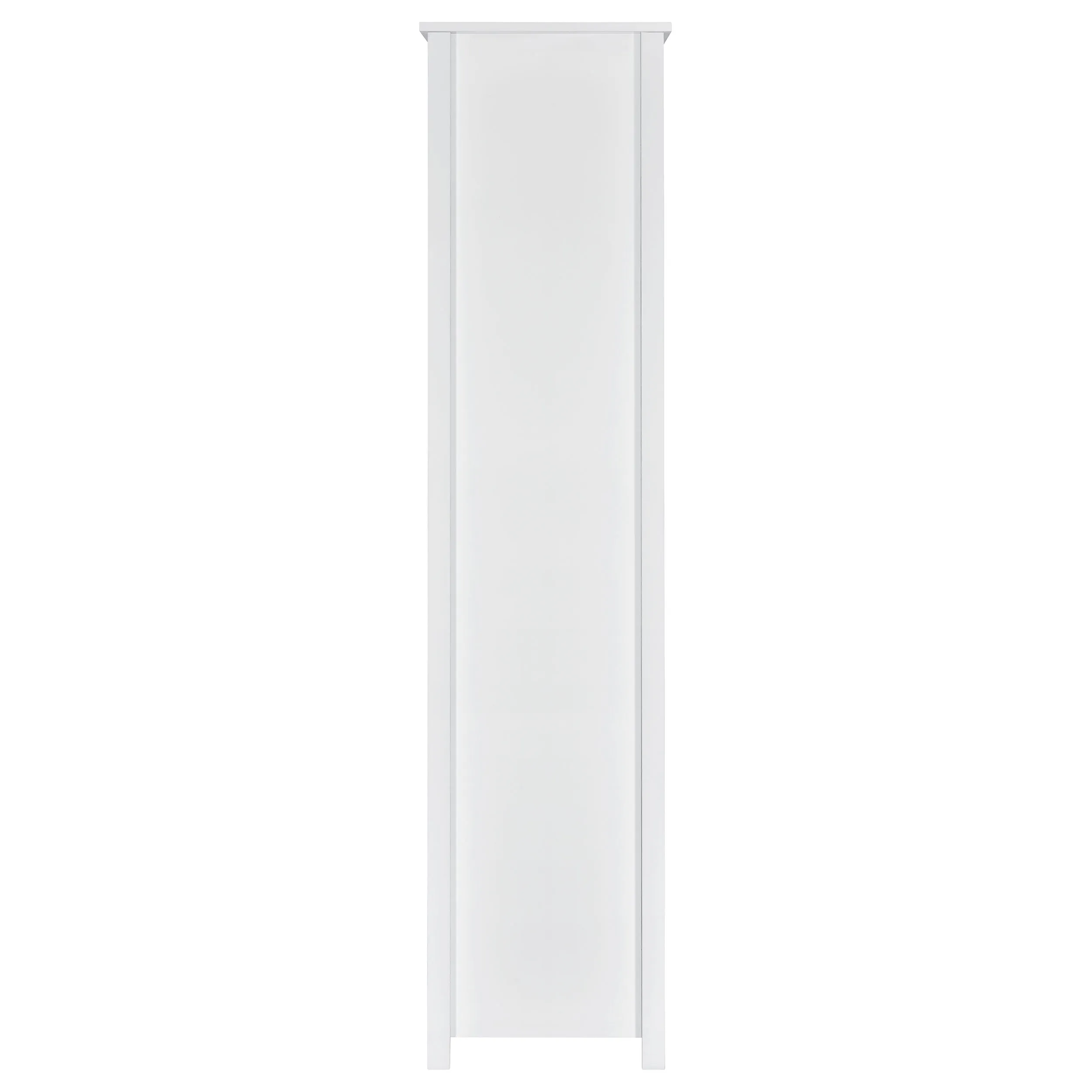 Dylan 68-inch 4-shelf Storage Bookshelf White High Gloss