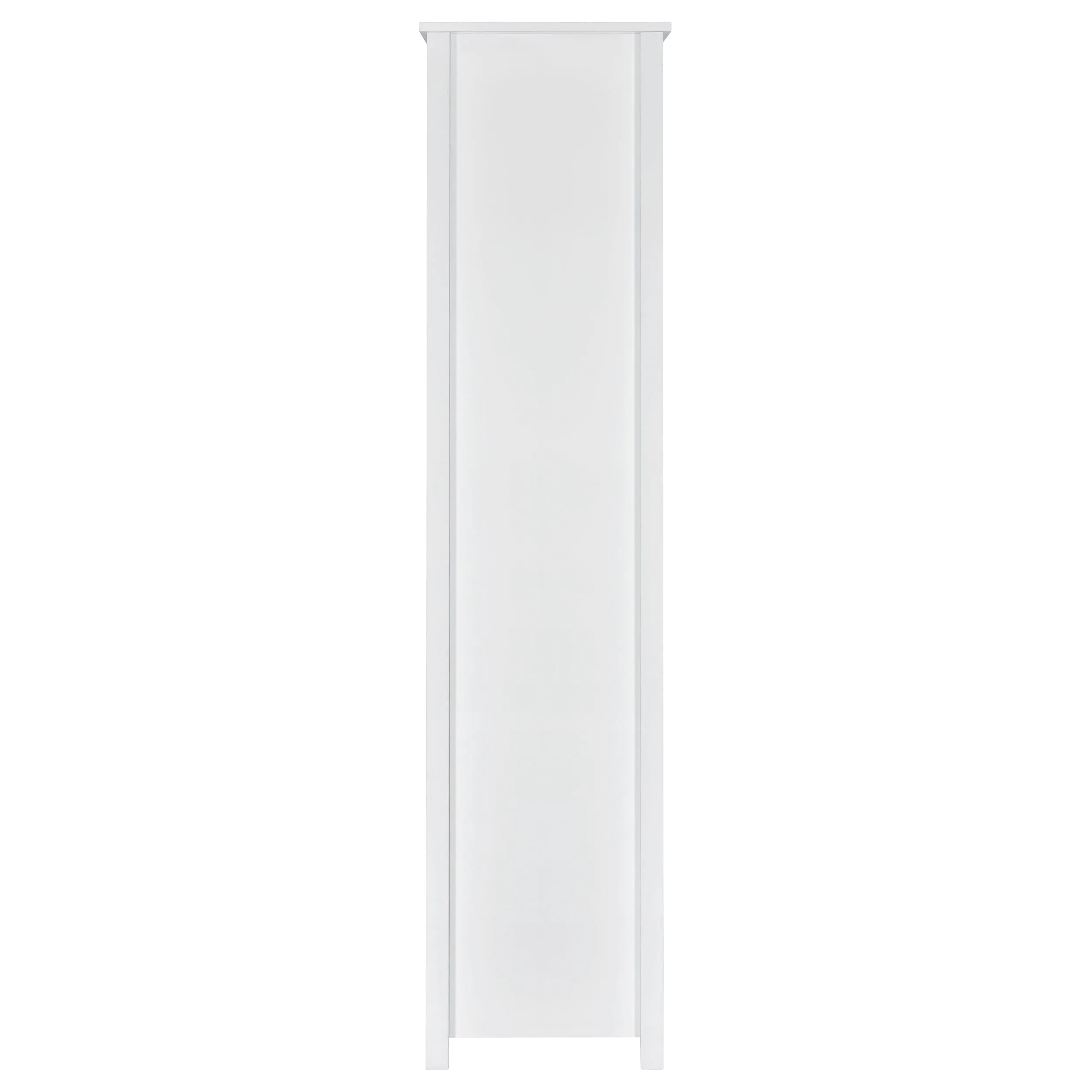 Dylan 68-inch 4-shelf Storage Bookshelf White High Gloss